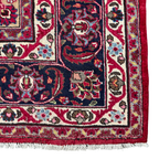383 x 310 cm Hand-Woven Persian Mashad Rug
