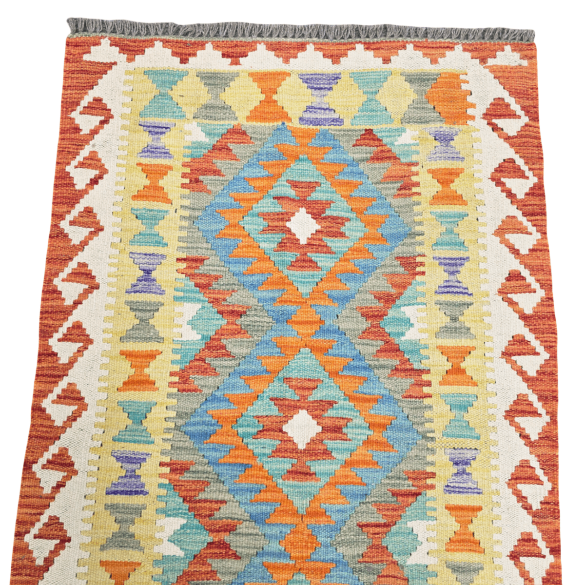 125 x 84 cm Hand Woven Afghan Kilim Rug