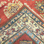 127 x 93 cm Hand Knotted Afghan Kazak Rug