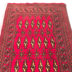 140 x 63 cm Hand-Knotted Persian Turkmen Rug