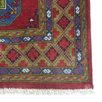 180 x 115 cm Hand-Woven Afghan Akche Rug