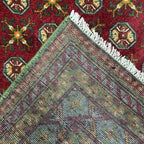 216 x 147 cm Hand-Knotted Afghan Akche Bokhara Rug