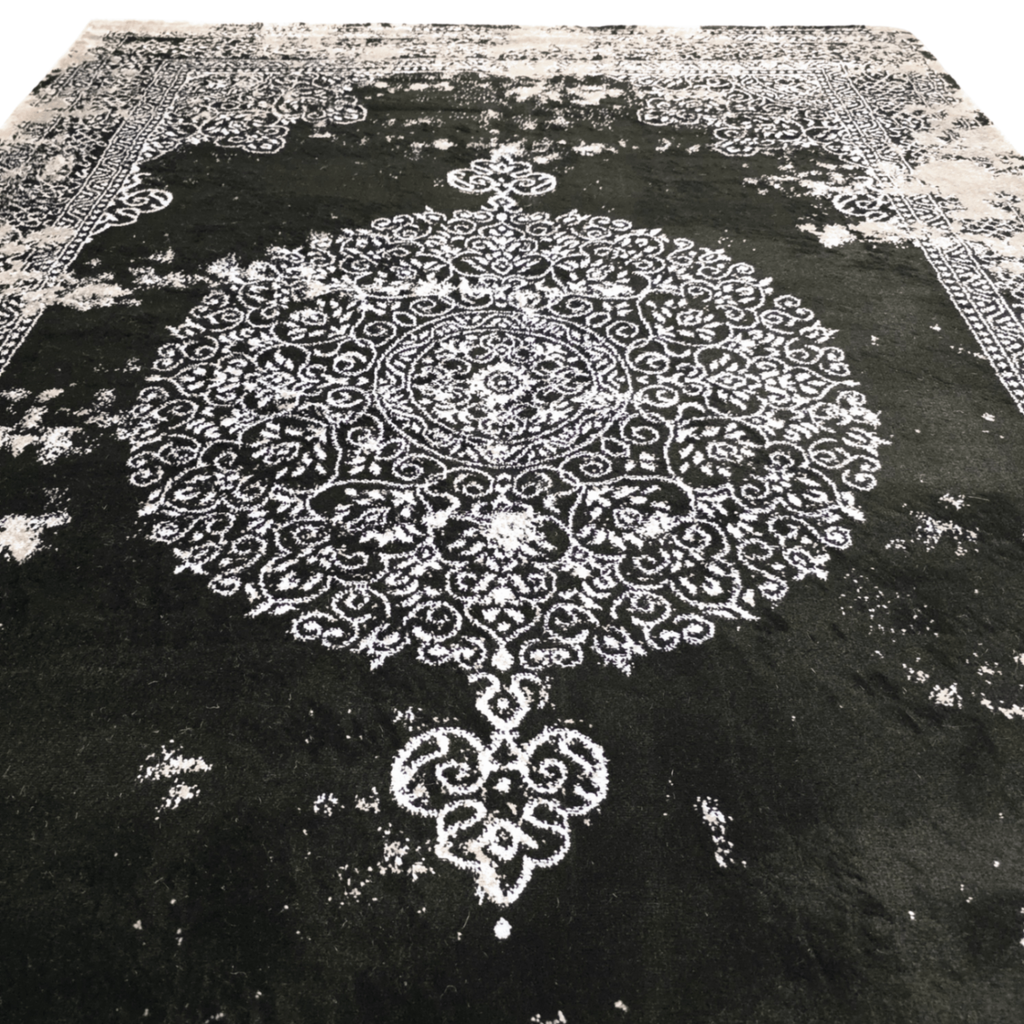 230 x 160 cm Vintage Persian Design Machine Made Rug