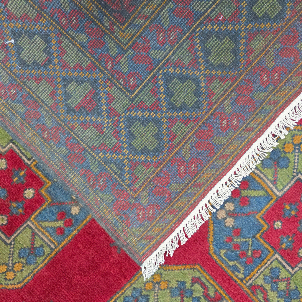 237 x 168 cm Hand Woven Color Afghan Akche