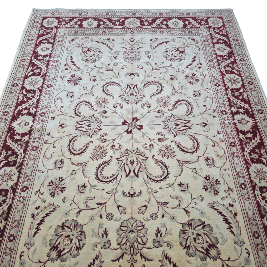 245 x 172 cm Hand-Knotted Soft Tone Afghan Chobi Wool Rug
