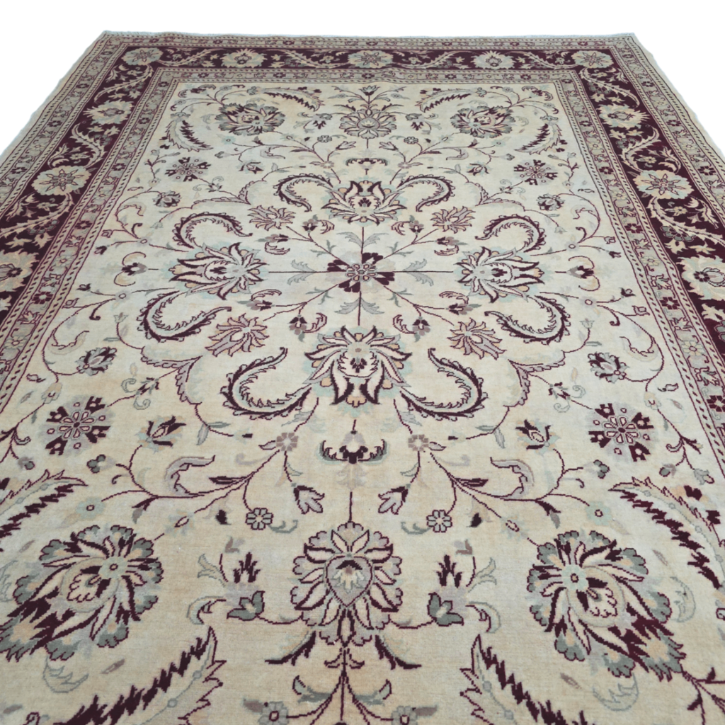 245 x 172 cm Hand-Knotted Soft Tone Afghan Chobi Wool Rug