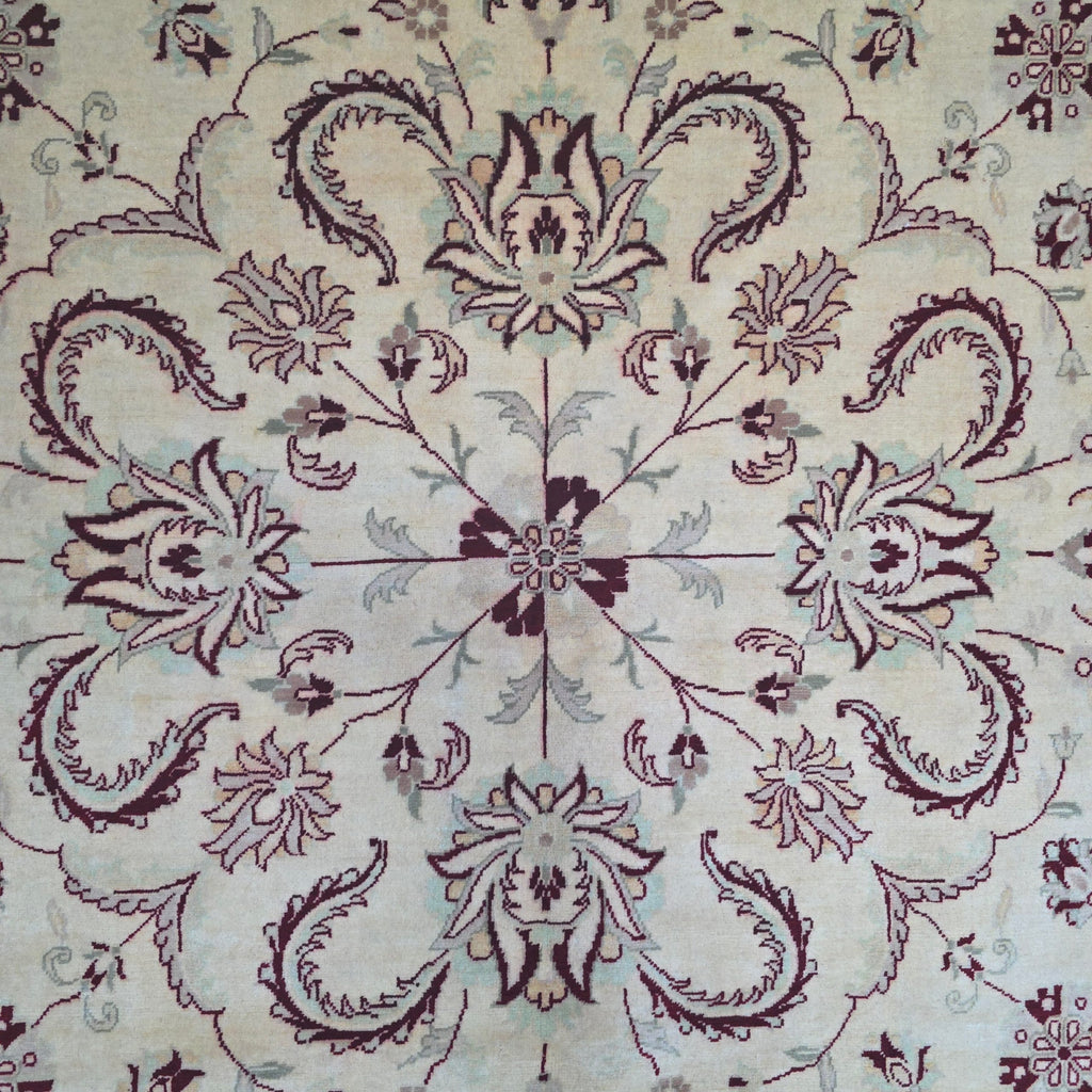 245 x 172 cm Hand-Knotted Soft Tone Afghan Chobi Wool Rug