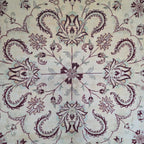 245 x 172 cm Hand-Knotted Soft Tone Afghan Chobi Wool Rug
