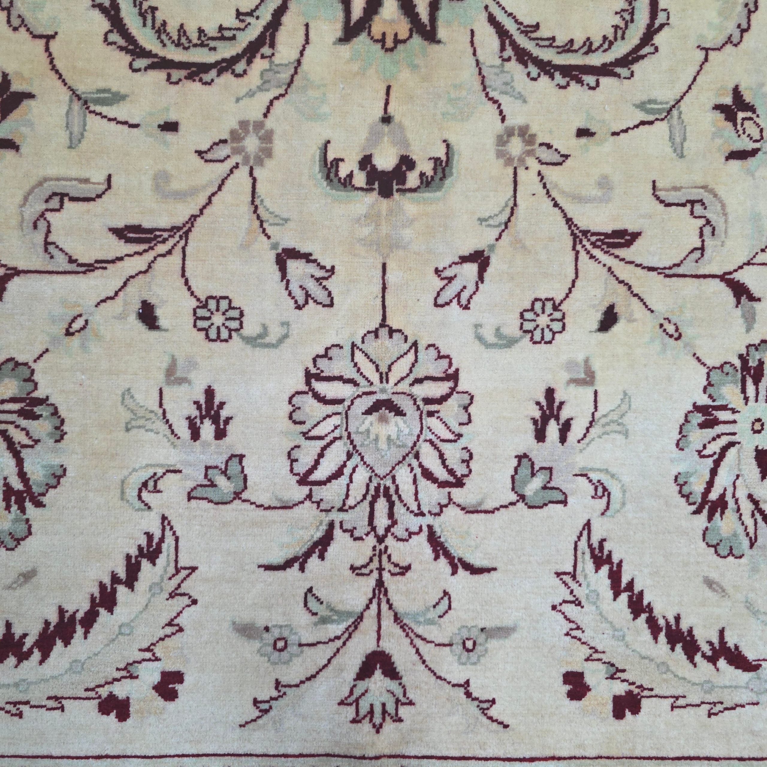 245 x 172 cm Hand-Knotted Soft Tone Afghan Chobi Wool Rug