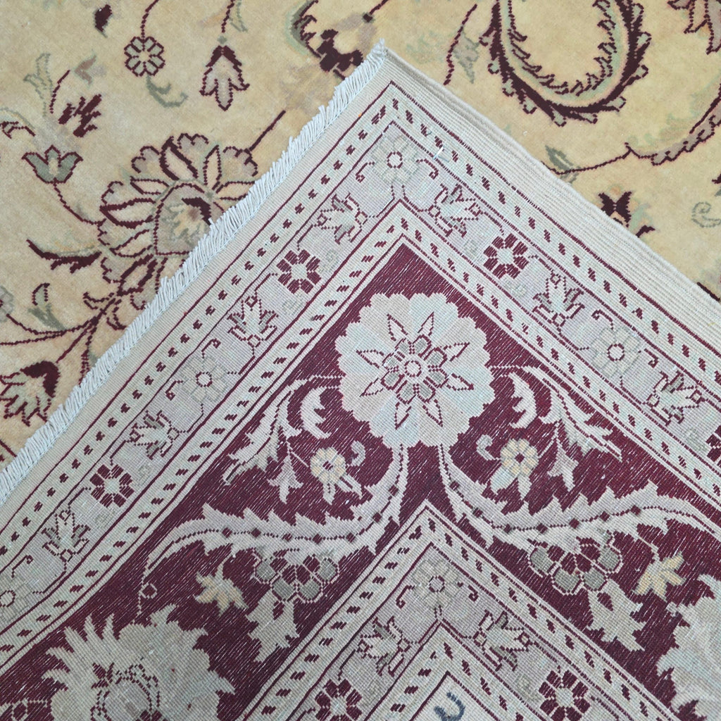 245 x 172 cm Hand-Knotted Soft Tone Afghan Chobi Wool Rug