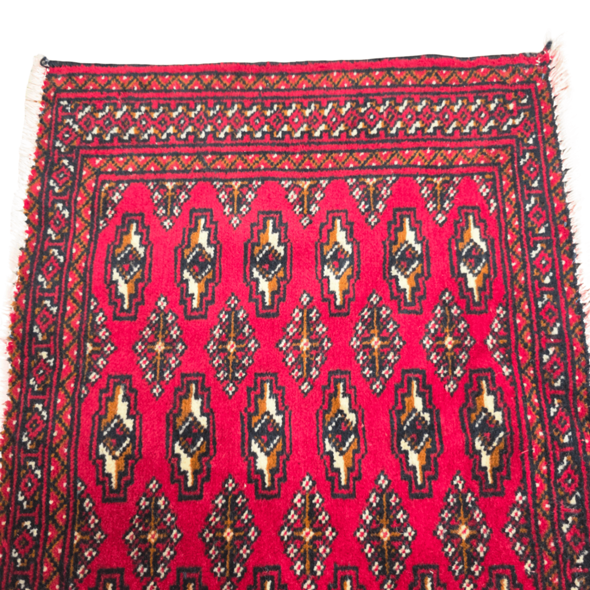 102 x 50 cm Hand-Knotted Persian Turkmen Rug
