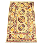 128 x 82 cm Afghan Chobi Hand-Knotted Wool Rug