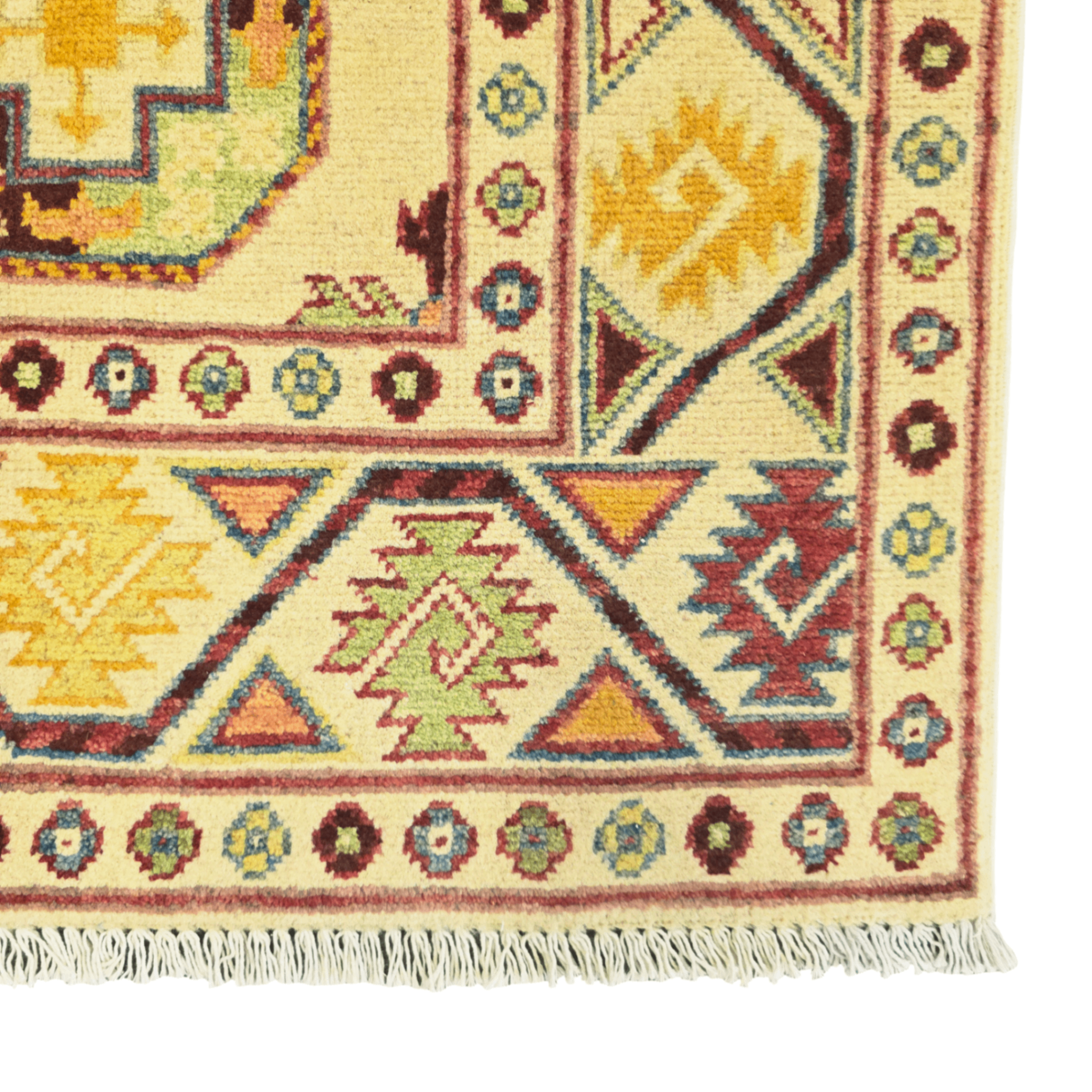 128 x 82 cm Afghan Chobi Hand-Knotted Wool Rug