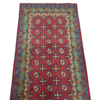198 x 100 cm Hand-Woven Afghan Akche Rug
