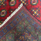 198 x 100 cm Hand-Woven Afghan Akche Rug