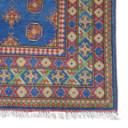 200 x 147 cm Hand-Woven Color Afghan Akche Wool Rug