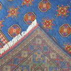 200 x 147 cm Hand-Woven Color Afghan Akche Wool Rug