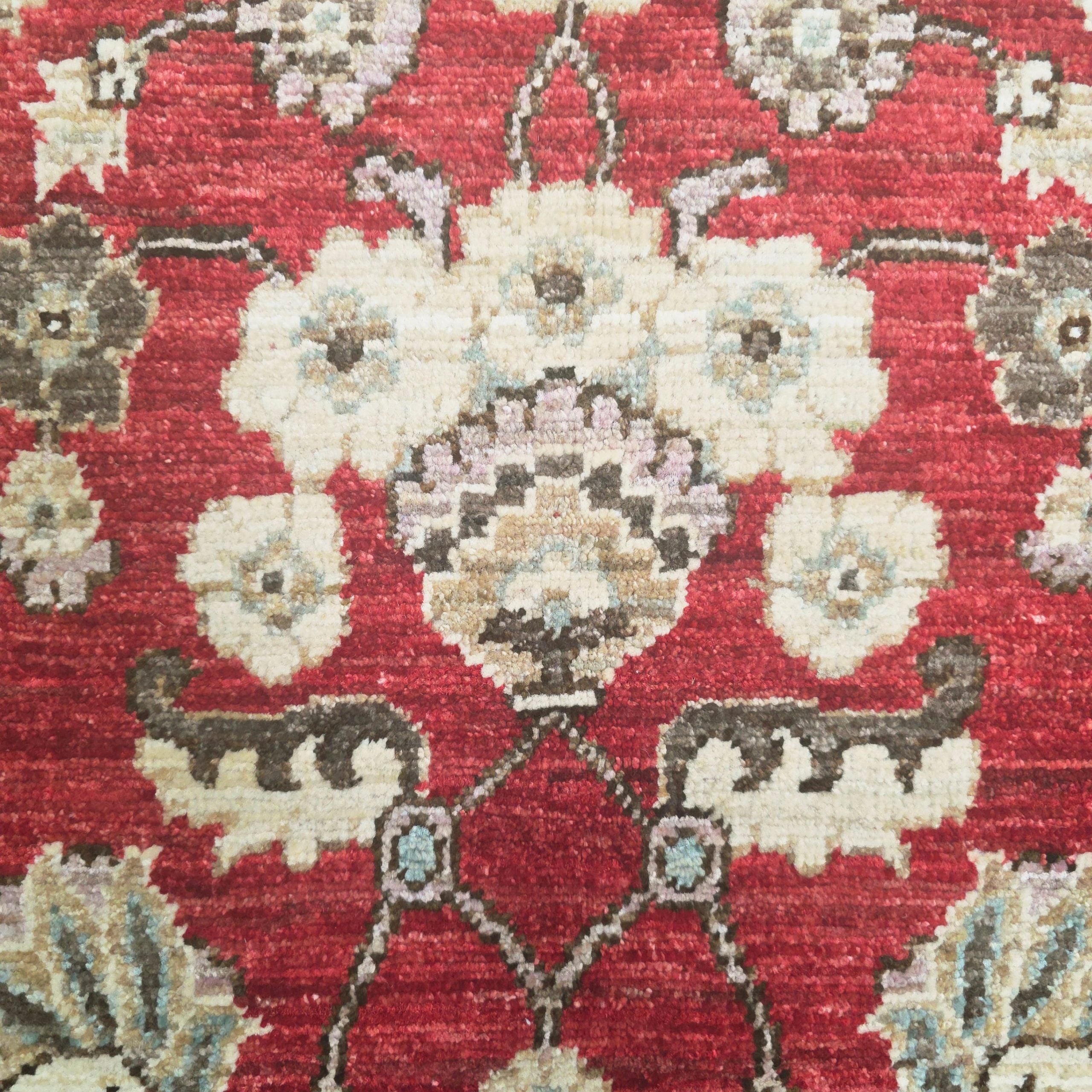 200 x 150 cm Afghan Chobi Hand-Knotted Wool Rug