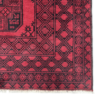 246 x 170 cm Hand-Knotted Afghan Akche Bokhara Rug