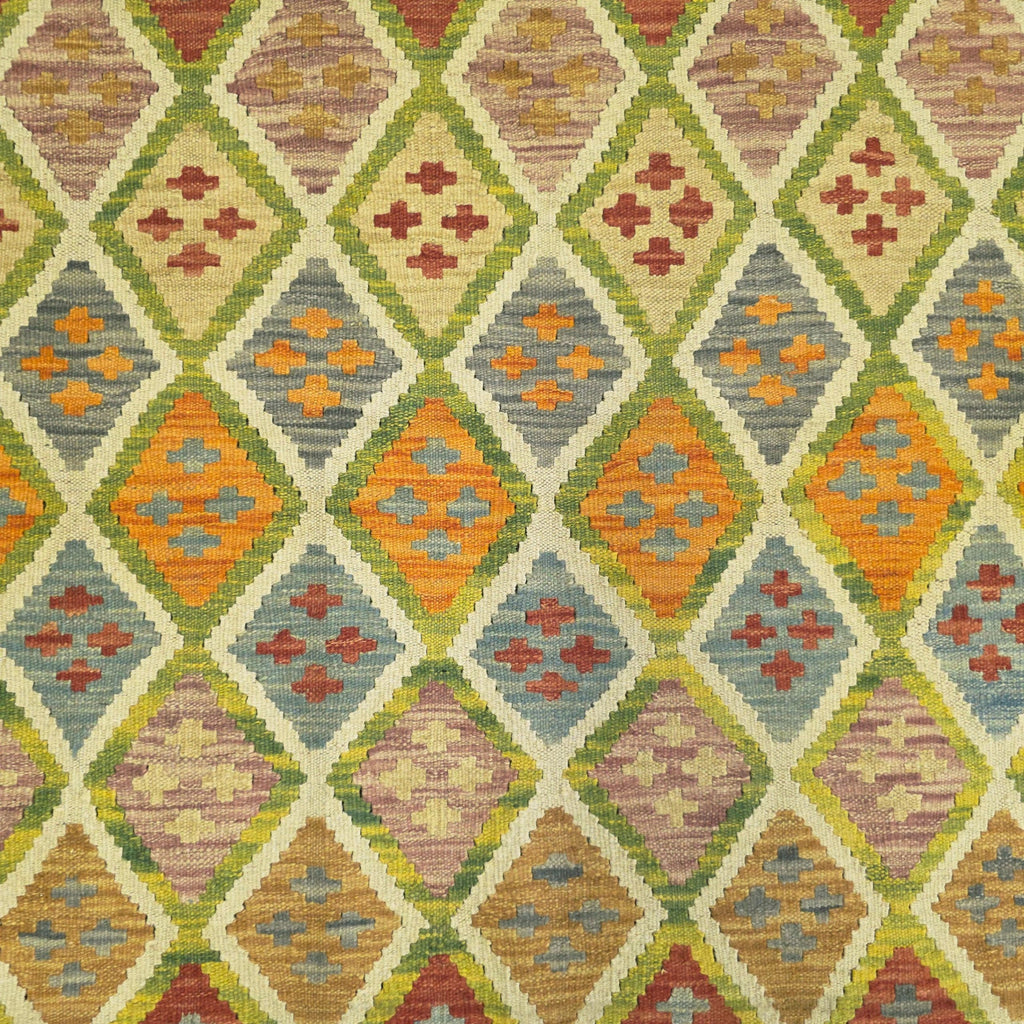 172 x 122 cm Hand Woven Afghan Kilim Rug