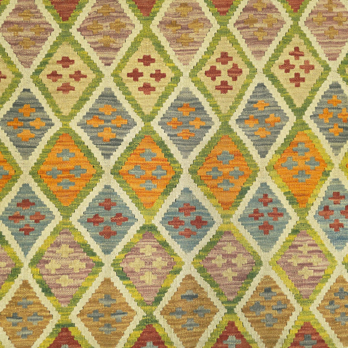172 x 122 cm Hand Woven Afghan Kilim Rug
