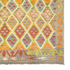 172 x 122 cm Hand Woven Afghan Kilim Rug