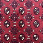 183 x 115 cm Hand-Knotted Afghan Bokhara Akche Rug