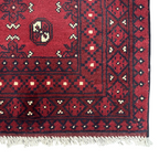 183 x 115 cm Hand-Knotted Afghan Bokhara Akche Rug