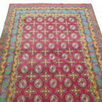 216 x 147 cm Hand Woven Color Afghan Akche