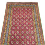 216 x 147 cm Hand Woven Color Afghan Akche