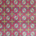 216 x 147 cm Hand Woven Color Afghan Akche