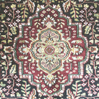 225 x 150 cm Hand Knotted Indian Silk Jaipur Oriental Rug