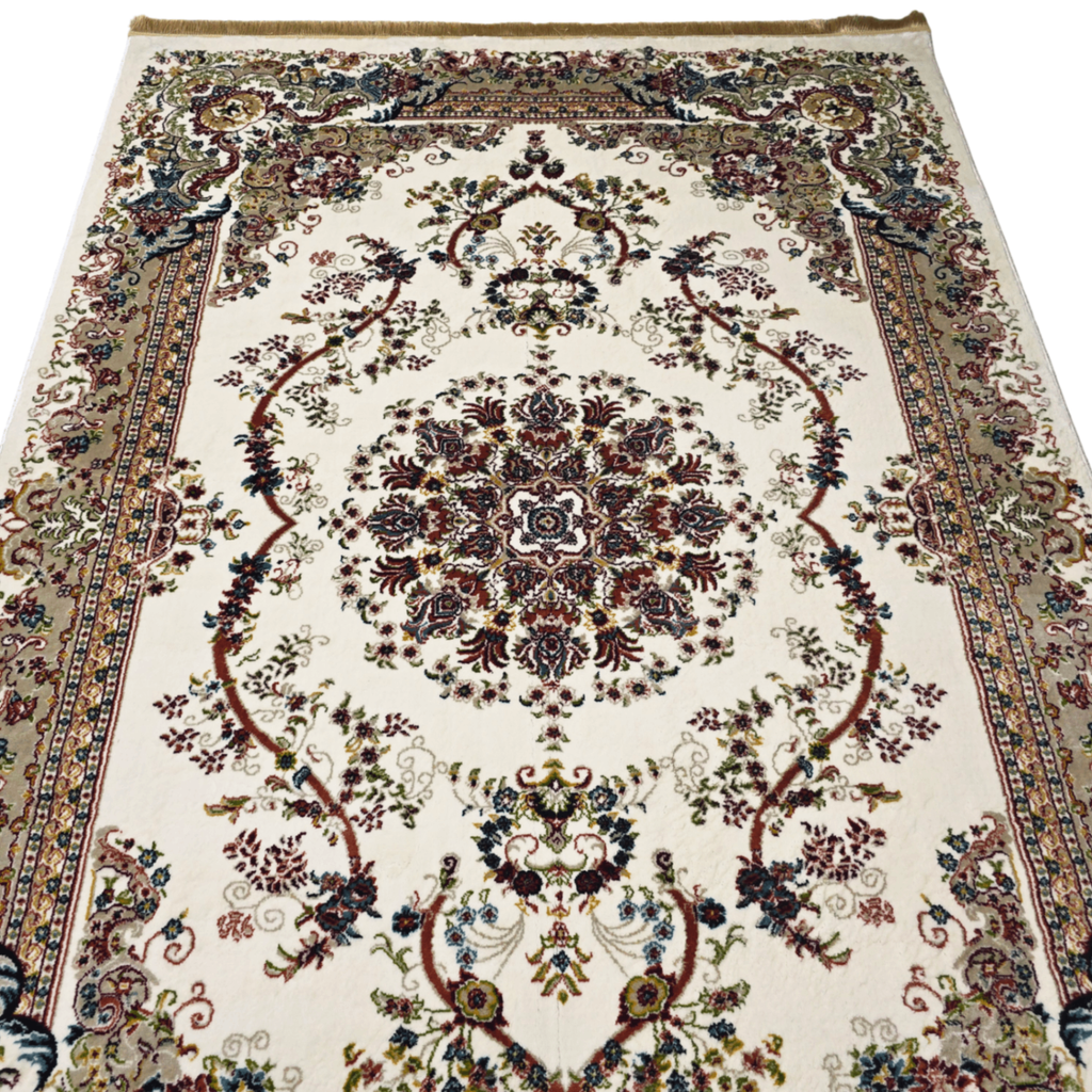 230 x 160 cm Ornate Symmetry Multi-Tone Medallion Rug