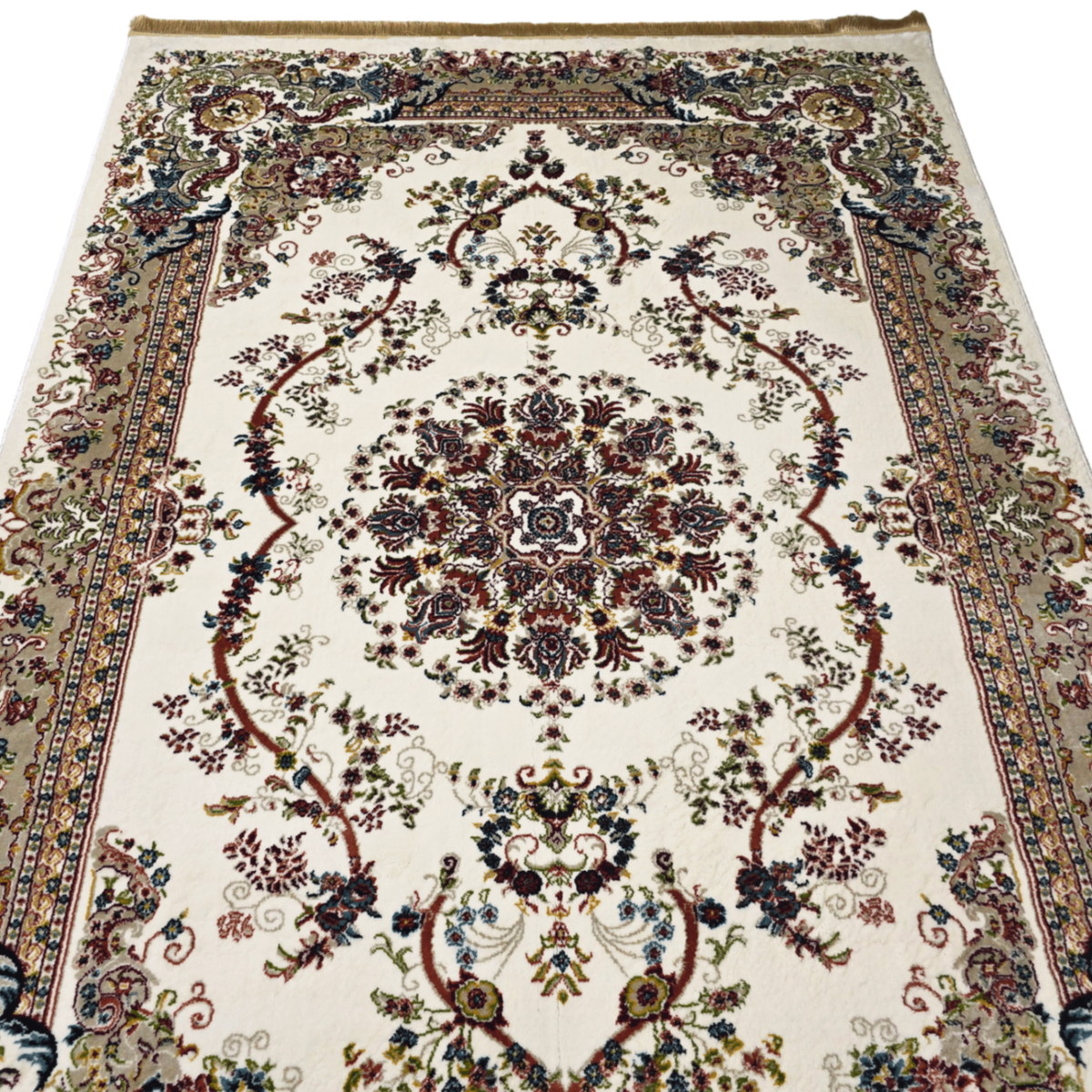 230 x 160 cm Ornate Symmetry Multi-Tone Medallion Rug