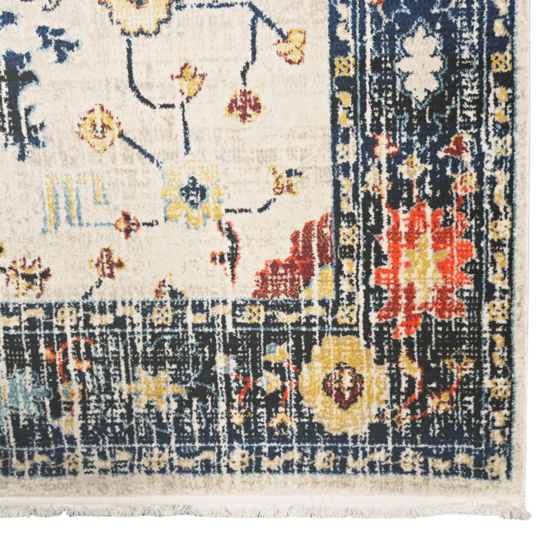 230 x 160 cm Vintage Persian Design Machine Made Rug