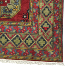 237 x 168 cm Hand-Knotted Afghan Akche Bokhara Rug