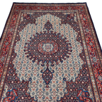290 x 200 cm Hand-Woven Persian Mashad Rug