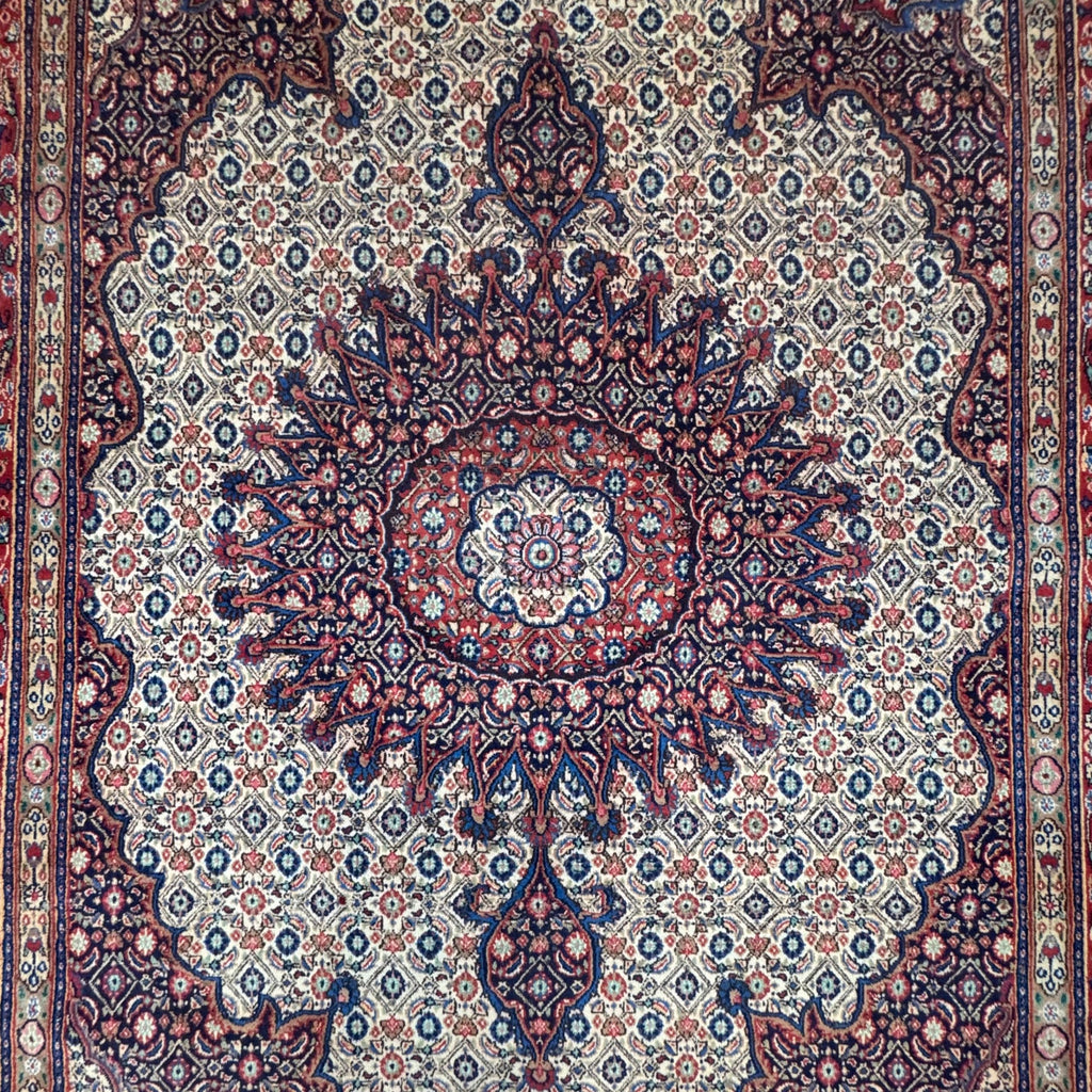290 x 200 cm Hand-Woven Persian Mashad Rug