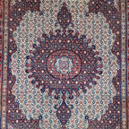 290 x 200 cm Hand-Woven Persian Mashad Rug