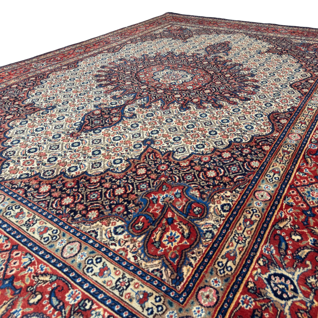 290 x 200 cm Hand-Woven Persian Mashad Rug