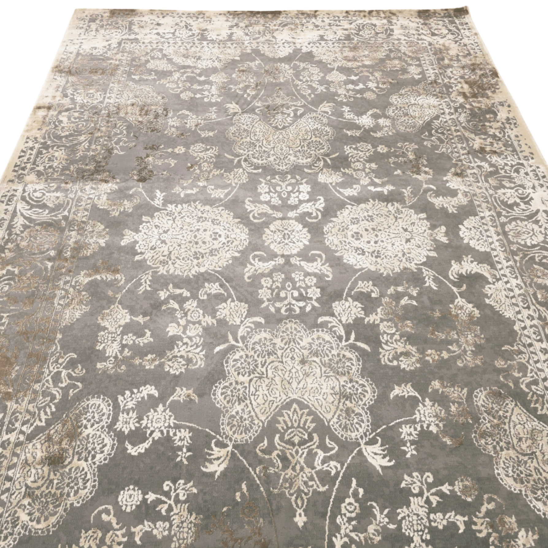 300 x 200 cm Modern Floral Machine-Made Rug