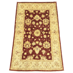 153 x 98 cm Afghan Chobi Hand-Knotted Wool Rug
