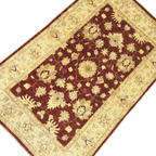 153 x 98 cm Afghan Chobi Hand-Knotted Wool Rug