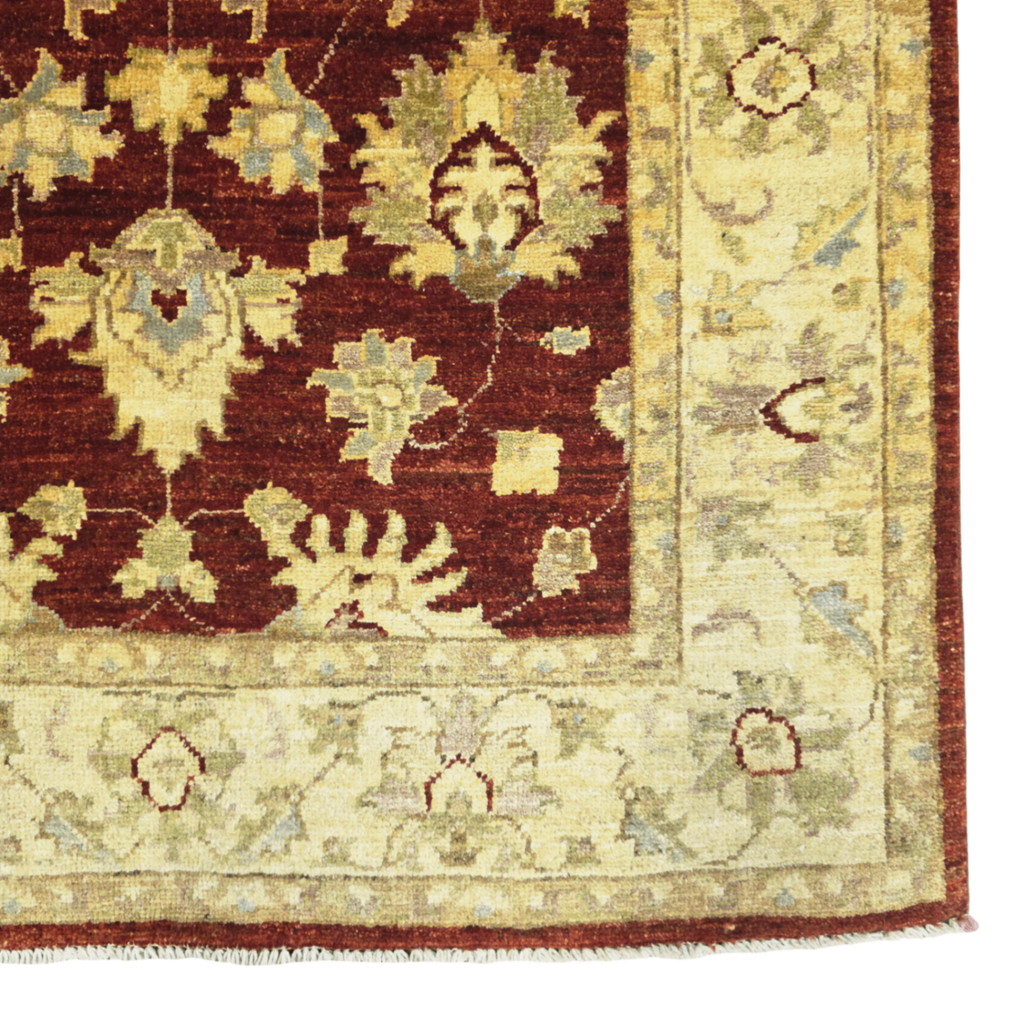 153 x 98 cm Afghan Chobi Hand-Knotted Wool Rug