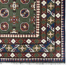 193 x 147 cm Hand-Knotted Afghan Akche Bokhara Rug