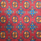 193 x 148 cm Hand-Woven Color Afghan Akche Wool Rug