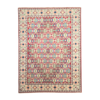 205 x 159 cm Hand Knotted Afghan Kazak – Wool Rug