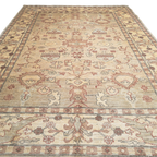 246 x 181 cm Hand-Knotted Soft Tone Afghan Chobi Wool Rug