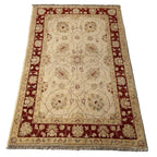 162 x 98 cm Afghan Chobi Hand-Knotted Wool Rug