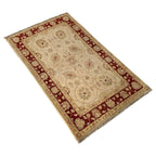 162 x 98 cm Afghan Chobi Hand-Knotted Wool Rug